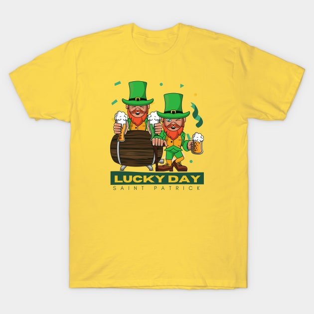 Saint Patrick Day T-Shirt by François Belchior